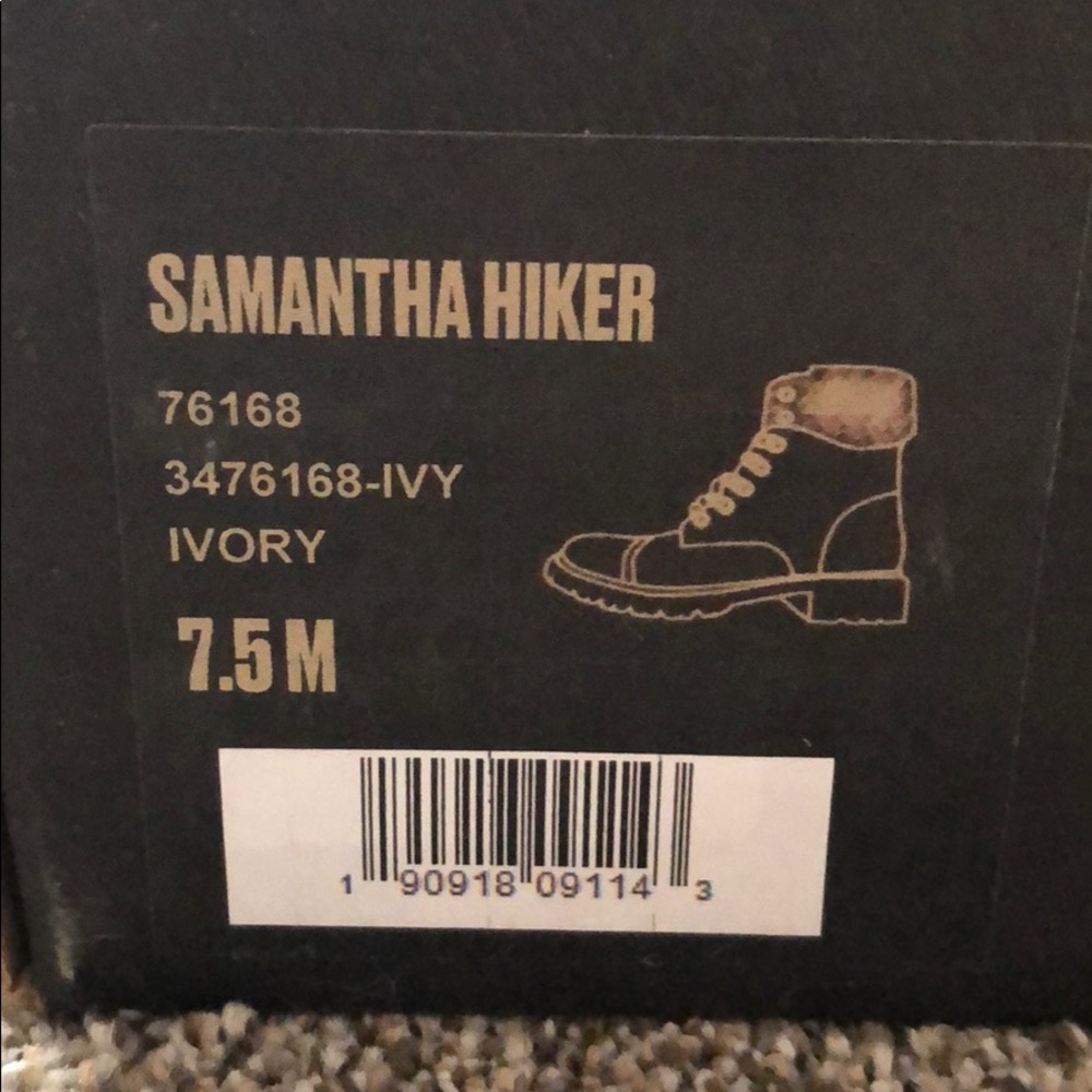 Frye Women’s Samantha Hiker Boots 7.5 US